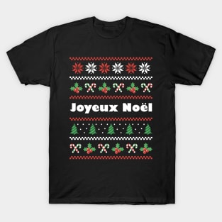 French Christmas Joyeux Noel T-Shirt